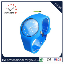 Montre de service d&#39;OEM de logo fait sur commande bleu de charme de 2015 (DC-982)